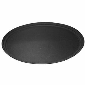 Oval Tray - Black non-slip 24"