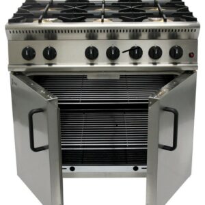 COOK - Gas 6 Burner Range