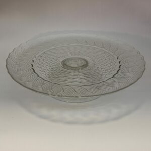 GGSS - Glass Gateau Stand 13" diameter with Stand