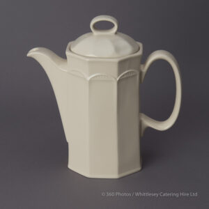 Ivory China Coffee Pot LARGE