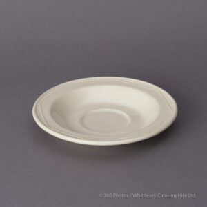 Ivory China Tea Saucer (packed in 10s)