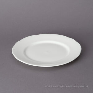 White China Buffet/Dessert Plate 8" (packed in 10s)