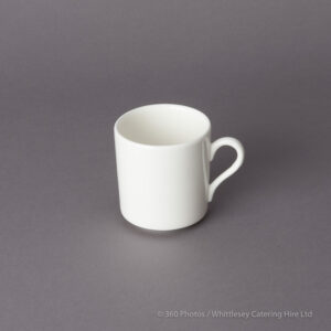 White China Demitasse Mug