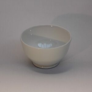 White China Sugar Bowl SMALL