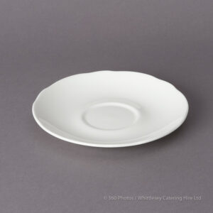 White China Tea Saucer (packed in 10s)