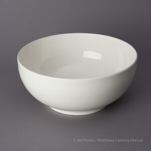 White China Vegetable Dish 10.5" Round