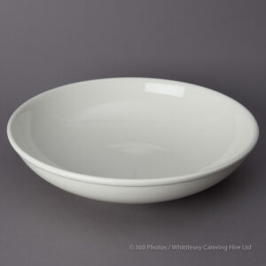 White China Vegetable Dish 13" Round