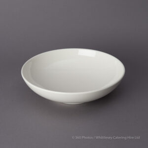 White China Serving Dish 8" Round