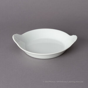 White China Eared Dish